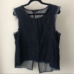 All Saints Denim Top
